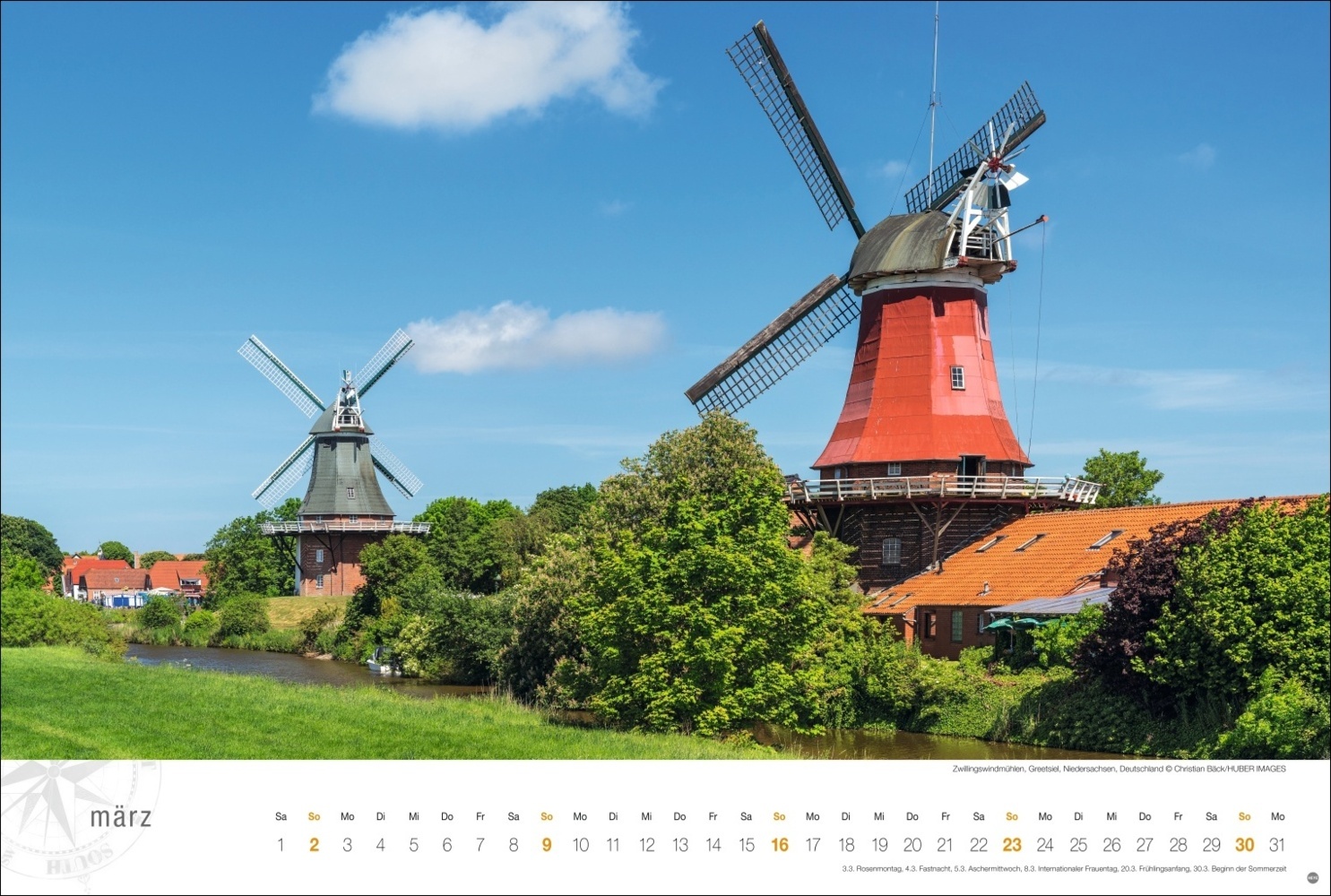 Bild: 9783756404827 | Nordsee Globetrotter Kalender 2025 - Von frischem Wind und weiten...