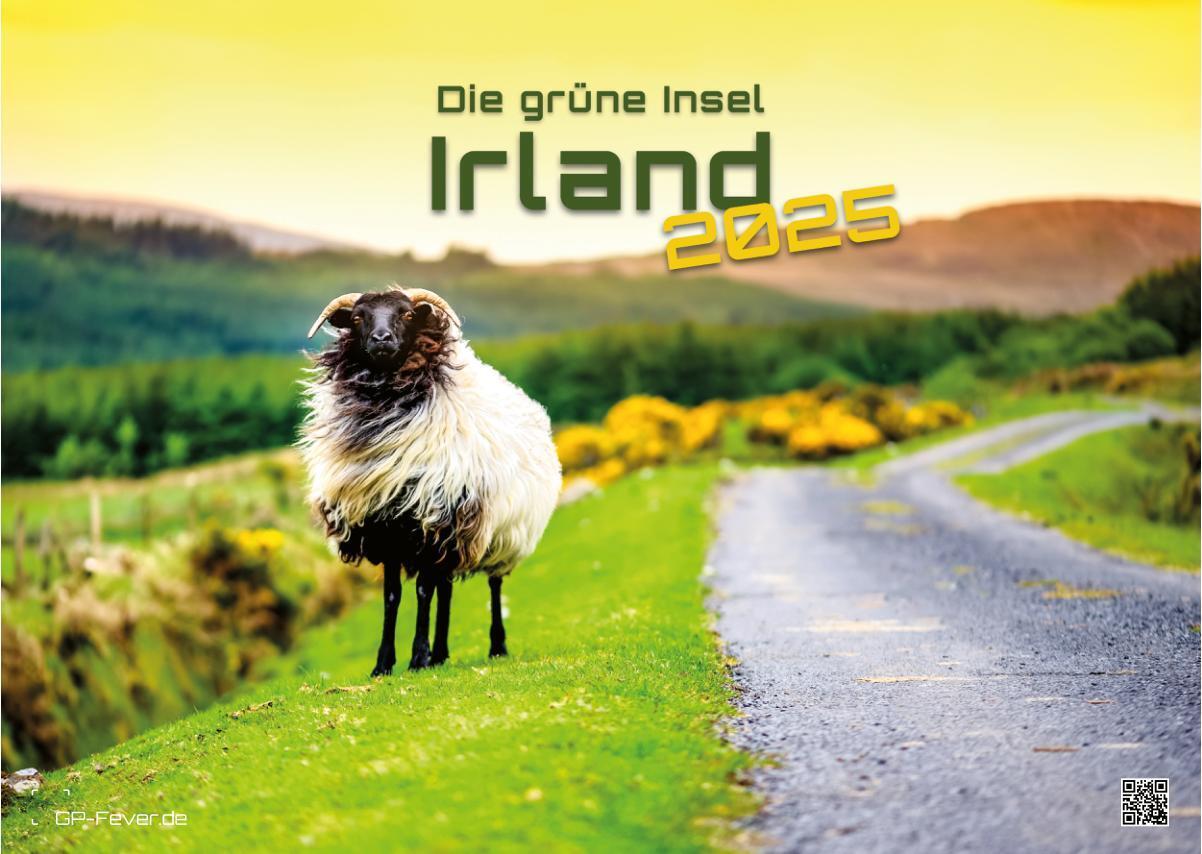 Cover: 9783986734091 | Irland - Die grüne Insel - 2025 - Kalender DIN A3 | GP-Fever.de | 2025