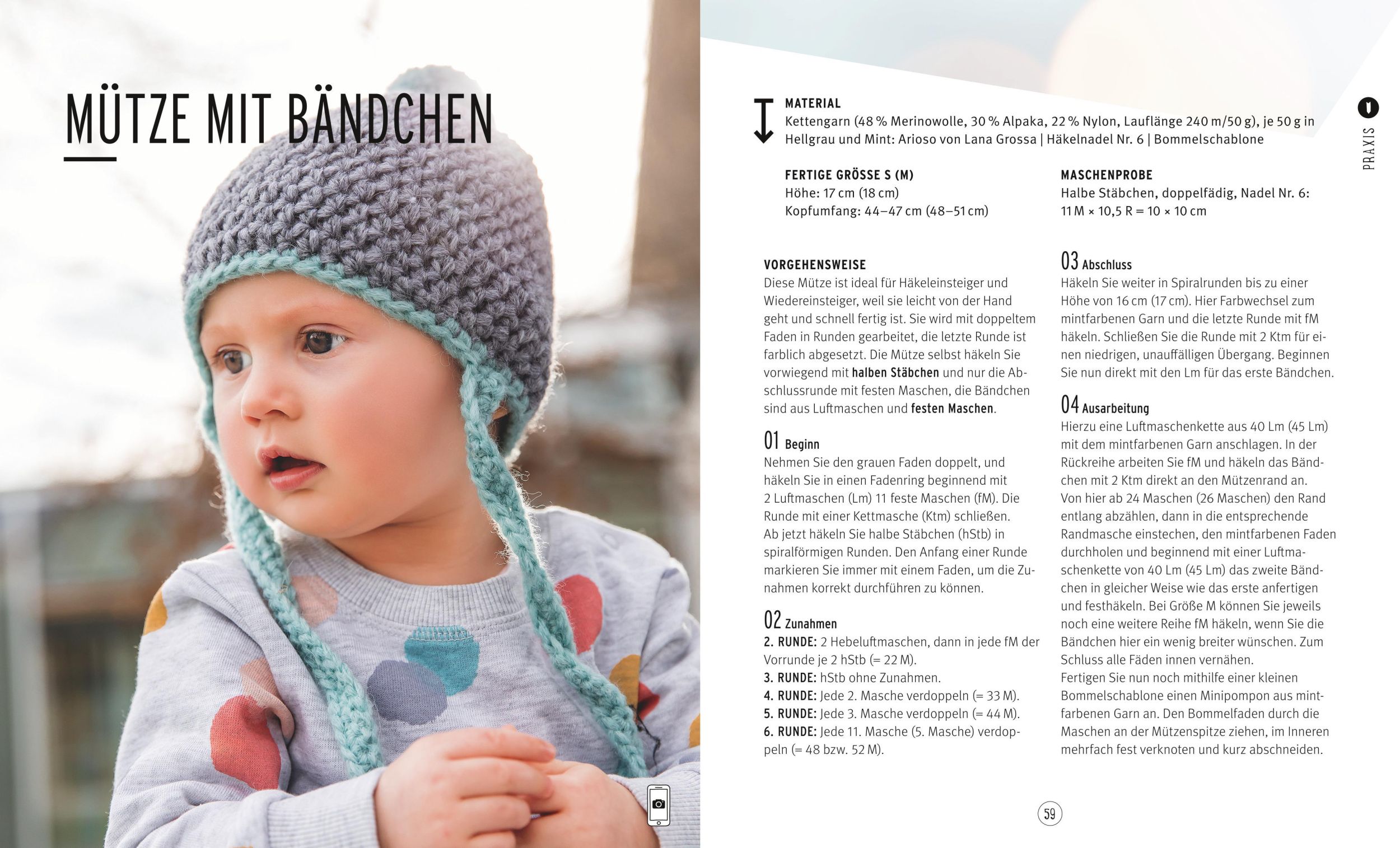 Bild: 9783833861345 | Mützen, Schals &amp; Loops für Kinder häkeln | Anja Lamm | Taschenbuch