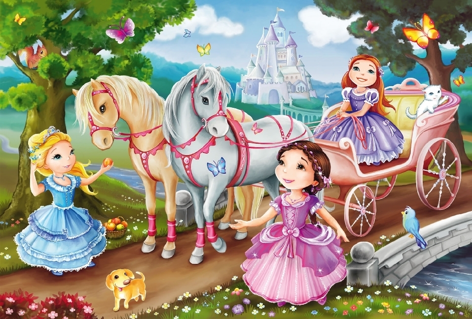 Bild: 4001504562175 | Märchenhafte Prinzessin (Kinderpuzzle) | Spiel | In Spielebox | 2017