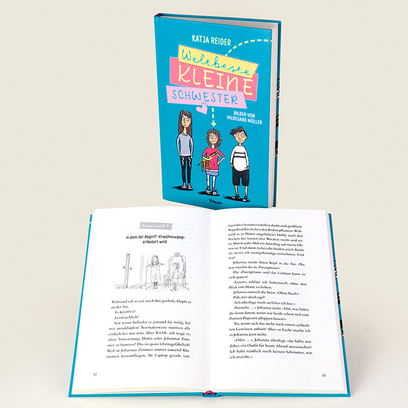 Bild: 9783446272521 | Weltbeste kleine Schwester | Katja Reider | Buch | 136 S. | Deutsch