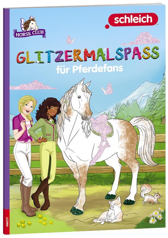 Cover: 9783960808824 | schleich® Horse Club(TM) - Glitzermalspaß für Pferdefans | Taschenbuch