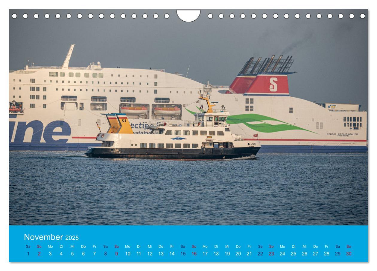 Bild: 9783435084838 | An der Kieler Förde (Wandkalender 2025 DIN A4 quer), CALVENDO...