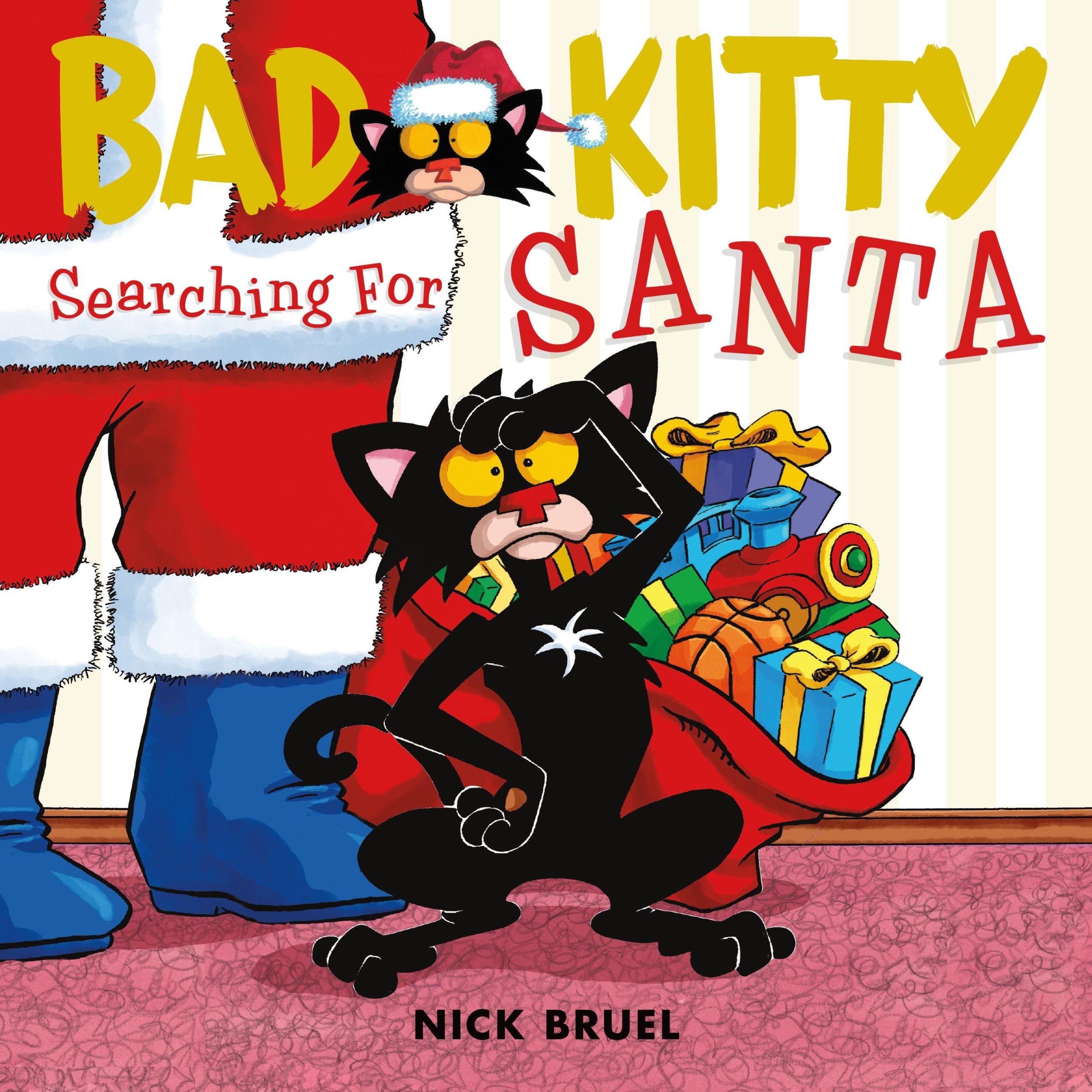 Cover: 9781250198433 | Bad Kitty: Searching for Santa | Nick Bruel | Buch | Gebunden | 2019