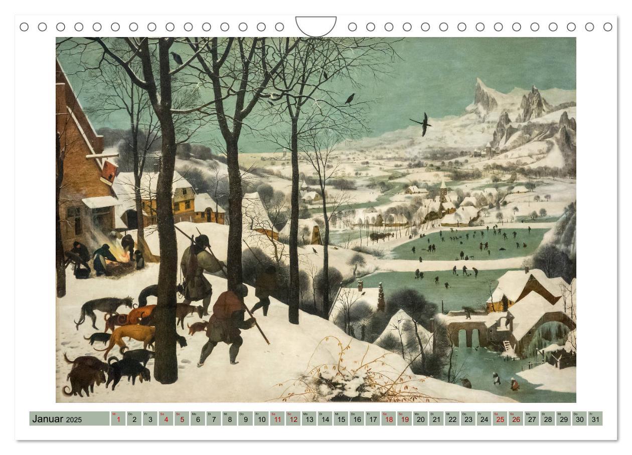 Bild: 9783435305575 | Pieter Bruegel d.Ä. (Wandkalender 2025 DIN A4 quer), CALVENDO...