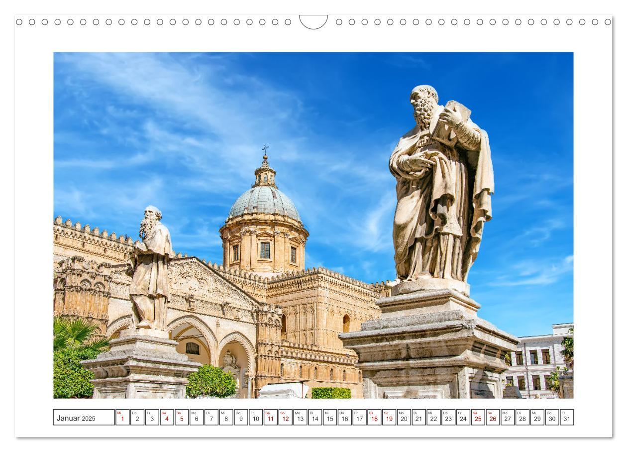 Bild: 9783383957659 | Unterwegs in Palermo (Wandkalender 2025 DIN A3 quer), CALVENDO...