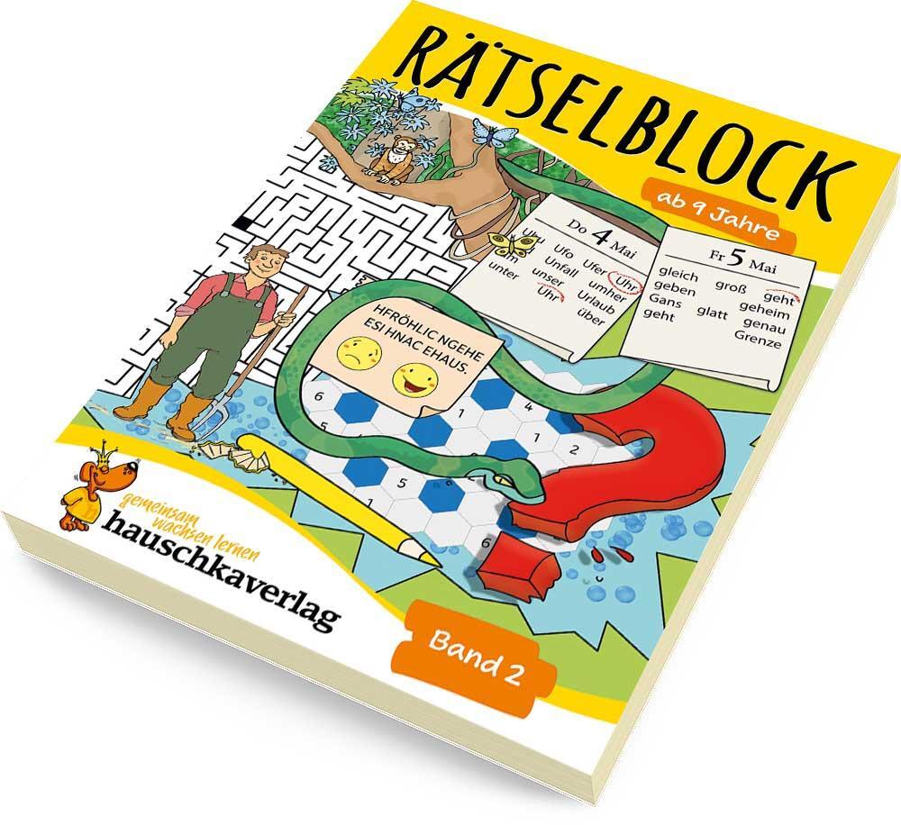 Bild: 9783881006408 | Rätselblock ab 9 Jahre - Band 2 | Agnes Spiecker | Taschenbuch | 64 S.