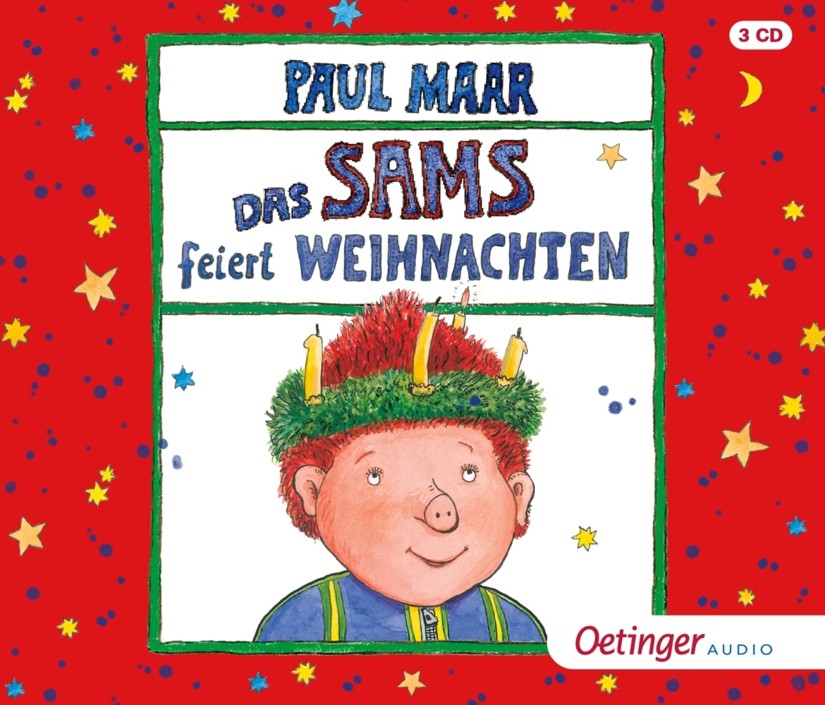 Cover: 9783837390032 | Das Sams 9. Das Sams feiert Weihnachten, 3 Audio-CD | Paul Maar | CD