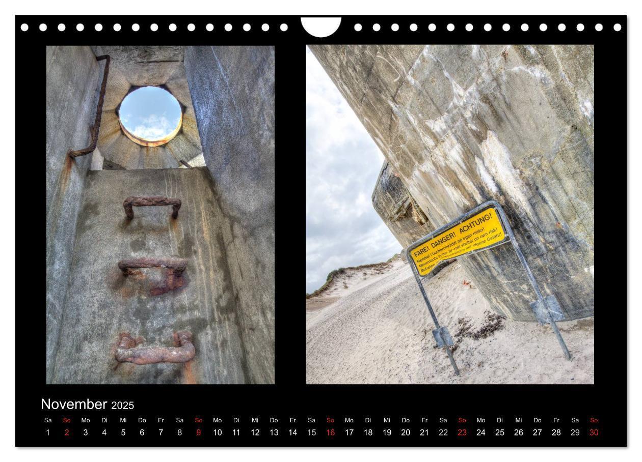 Bild: 9783435832057 | Bunker Houvig (Wandkalender 2025 DIN A4 quer), CALVENDO Monatskalender