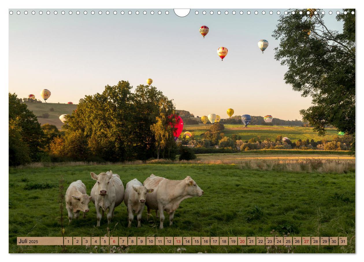 Bild: 9783383854897 | Montgolfiade der Ballone im Sauerland (Wandkalender 2025 DIN A3...