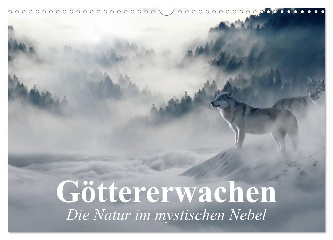 Cover: 9783435443895 | Göttererwachen. Die Natur im mystischen Nebel (Wandkalender 2025...