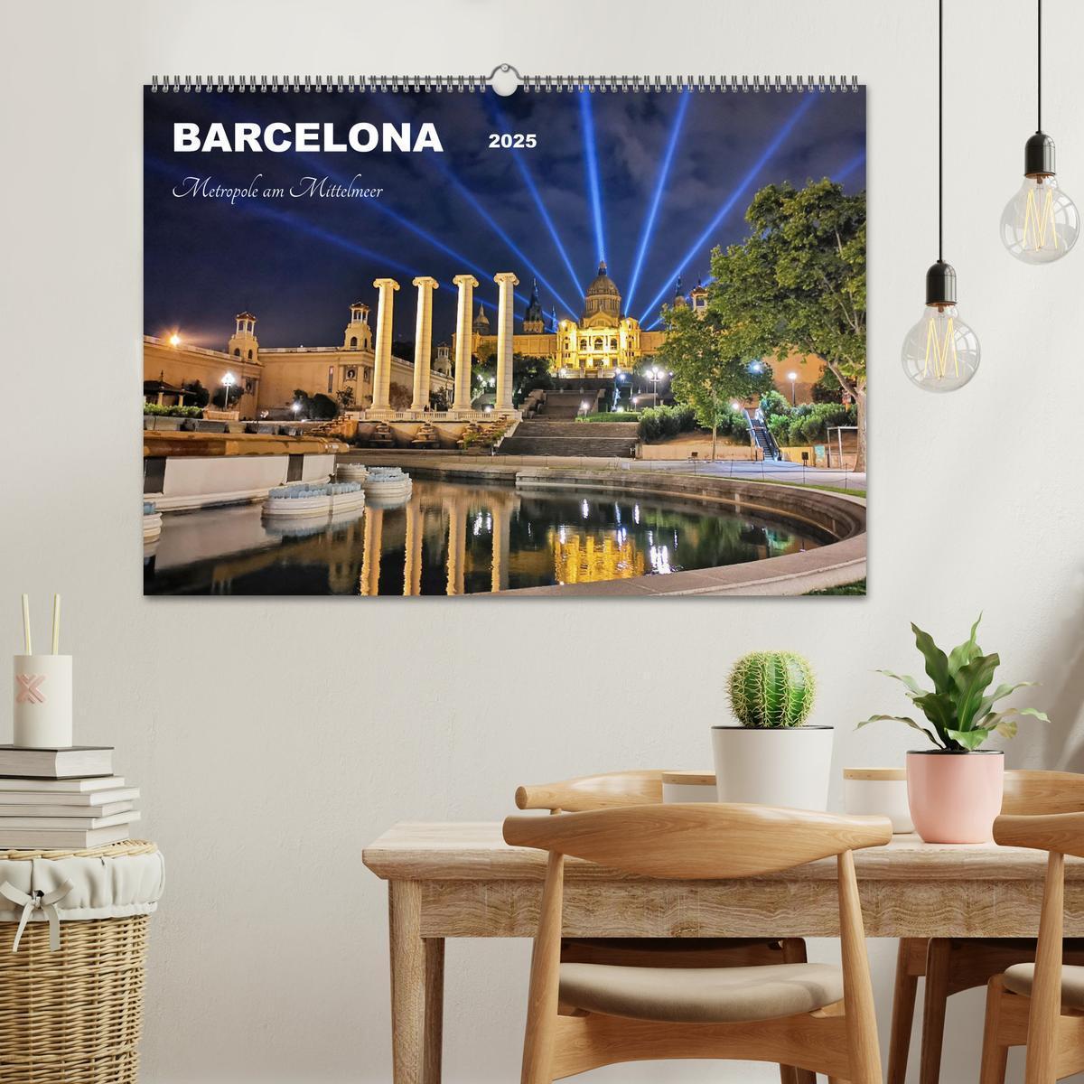 Bild: 9783383847806 | BARCELONA - Metropole am Mittelmeer (Wandkalender 2025 DIN A2...