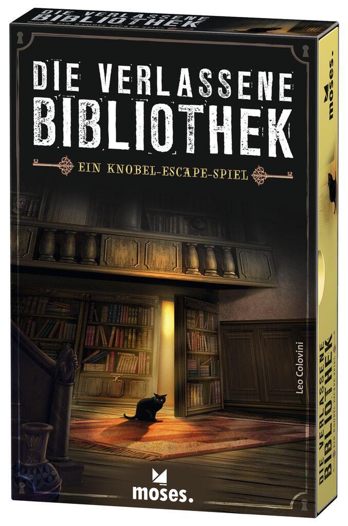 Cover: 4033477903518 | Die verlassene Bibliothek | Ein Escape-Spiel | Leo Colovini | Spiel