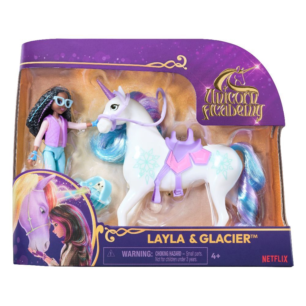 Bild: 778988461969 | UCA Small Doll &amp; Unicorn Lyla &amp; Glacier | In Karton | 46196 | Deutsch