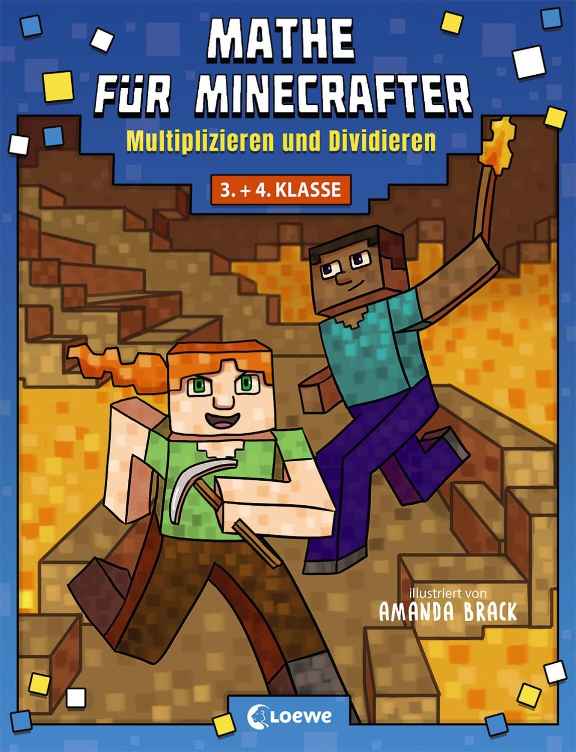 Cover: 9783743205970 | Mathe für Minecrafter - Multiplizieren und Dividieren | Amanda Brack