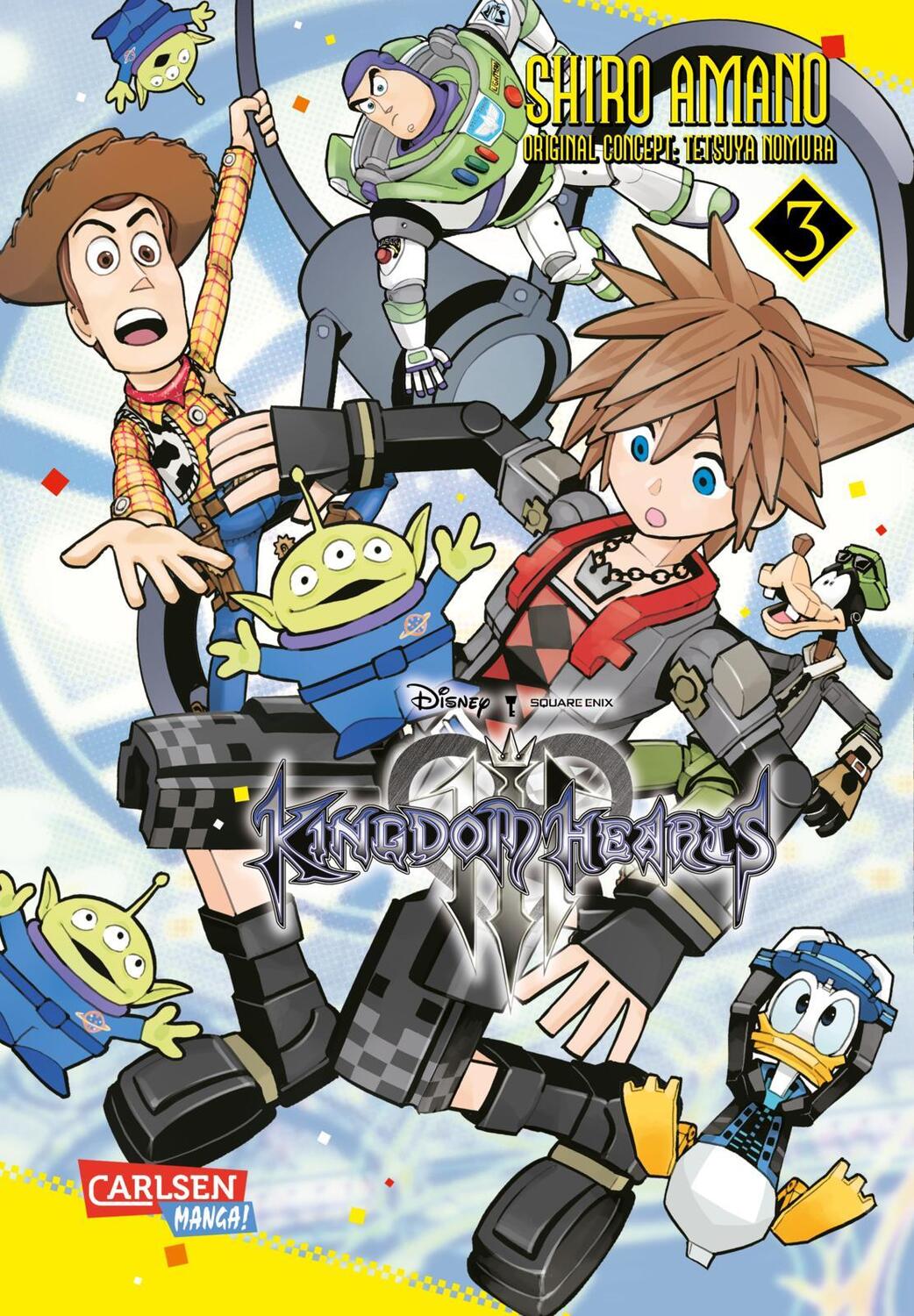 Cover: 9783551712479 | Kingdom Hearts III 3 | Shiro Amano (u. a.) | Taschenbuch | 304 S.