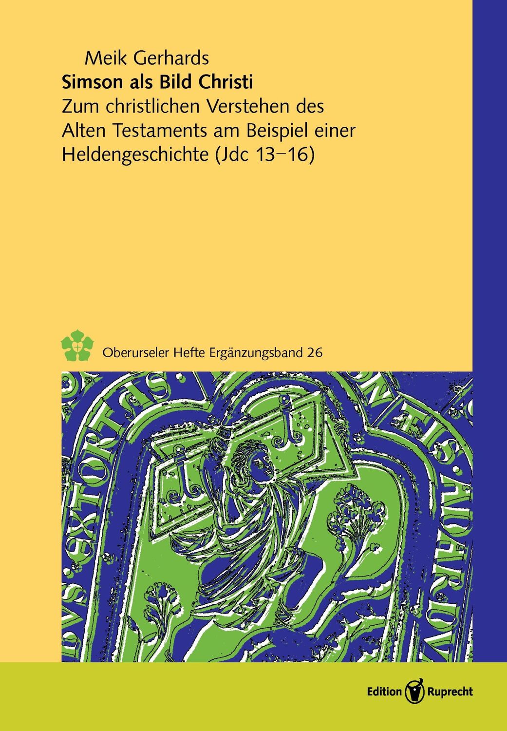 Cover: 9783846903797 | Simson als Bild Christi | Meik Gerhards | Buch | 292 S. | Deutsch