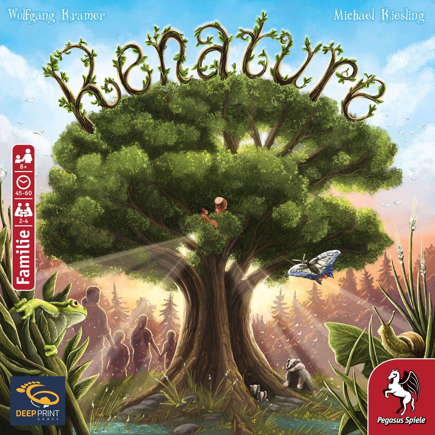 Cover: 4250231727702 | Renature (Deep Print Games) | Wolfgang Kramer | Spiel | 57800G | 2021