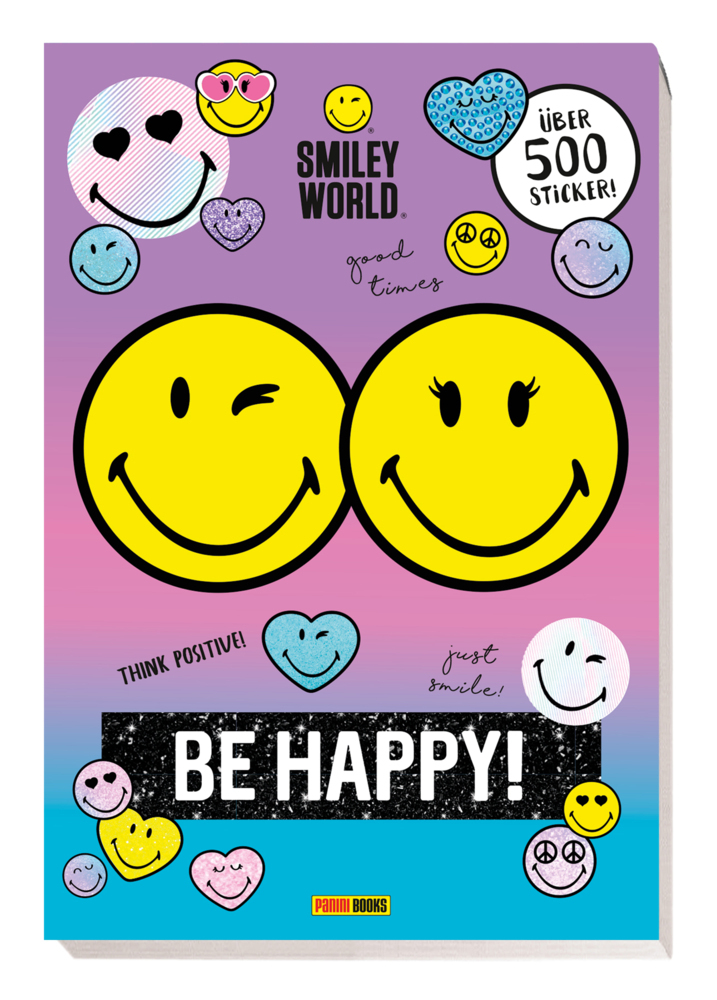 Cover: 9783833242304 | SmileyWorld: Be happy! | Sticker- und Malblock | Panini | Taschenbuch