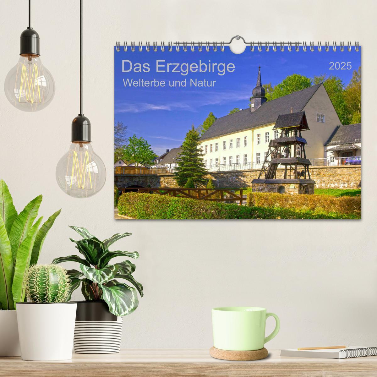 Bild: 9783435186877 | Das Erzgebirge Welterbe und Natur (Wandkalender 2025 DIN A4 quer),...