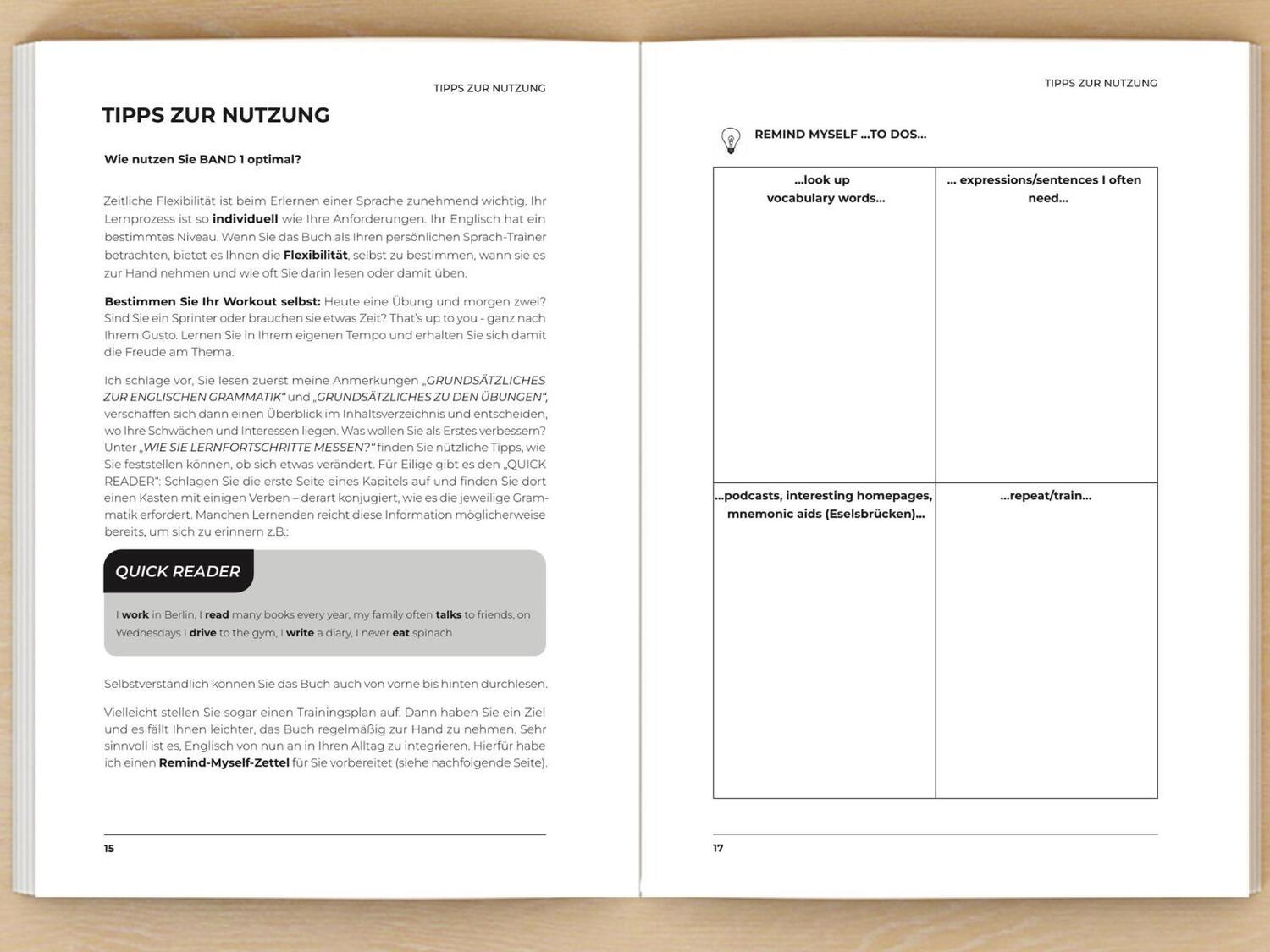 Bild: 9783985381616 | Englische Grammatik richtig anwenden - Teil 1: Englische Zeiten in...