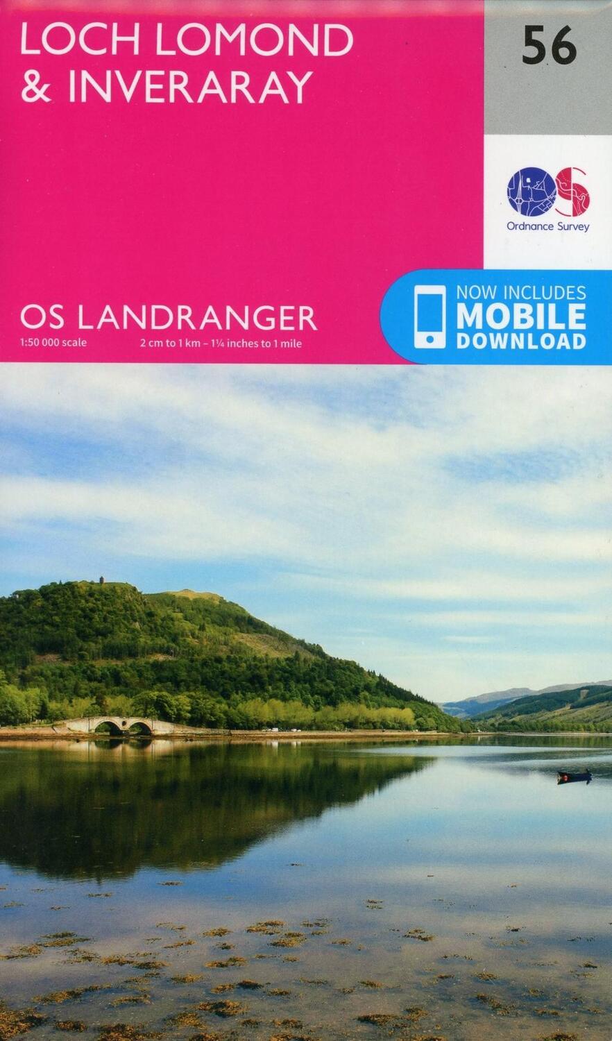 Cover: 9780319261545 | Loch Lomond &amp; Inveraray | Ordnance Survey | (Land-)Karte | Englisch