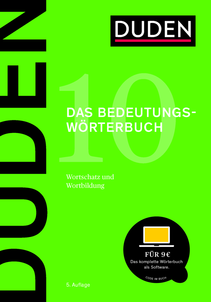 Cover: 9783411041053 | Bedeutungswörterbuch | Dudenredaktion | Buch | Deutsch | 2018 | Duden