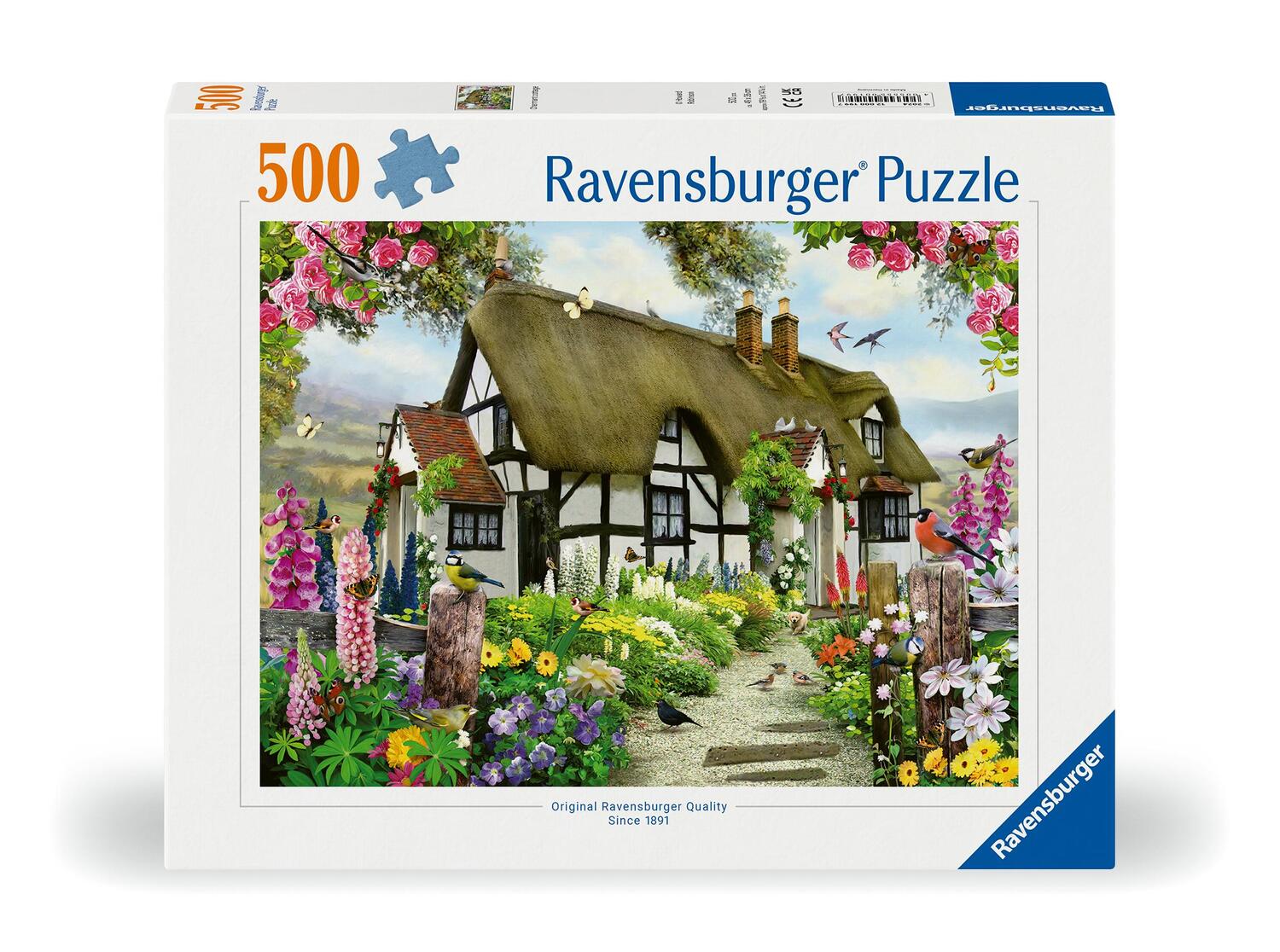 Cover: 4005555001997 | Ravensburger Puzzle 12000199 - Verträumtes Cottage - 500 Teile...