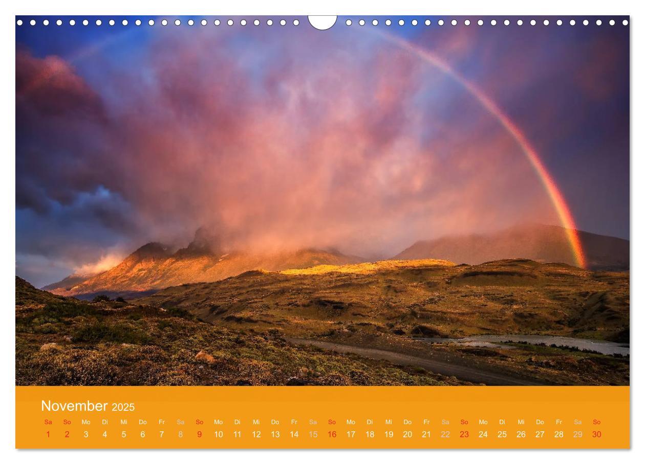 Bild: 9783435608102 | Farbenfrohes Patagonien (Wandkalender 2025 DIN A3 quer), CALVENDO...