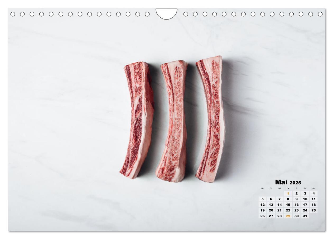 Bild: 9783435097500 | WAGYU (Wandkalender 2025 DIN A4 quer), CALVENDO Monatskalender | 2025