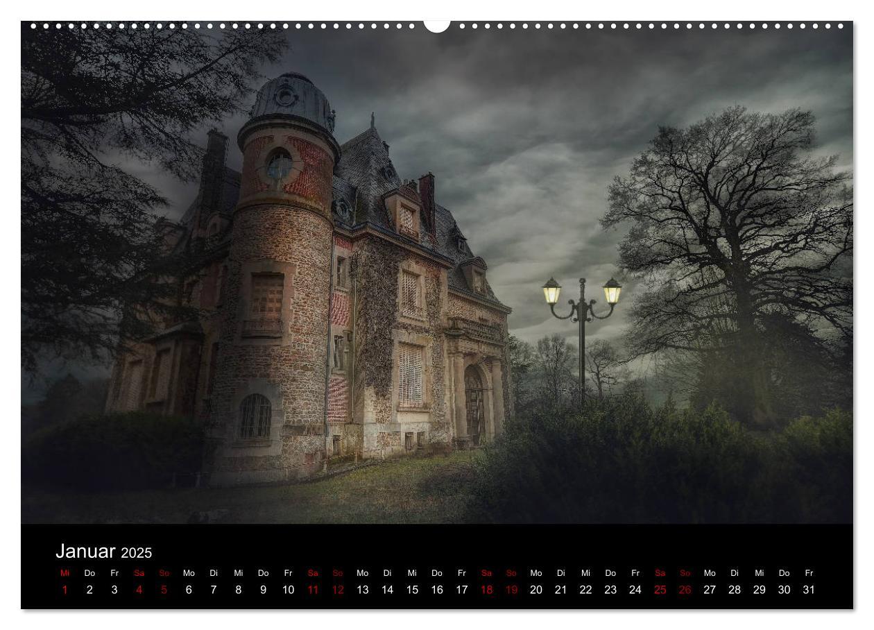 Bild: 9783435436958 | Auch von außen haben Lost Places ihren Charme (Wandkalender 2025...