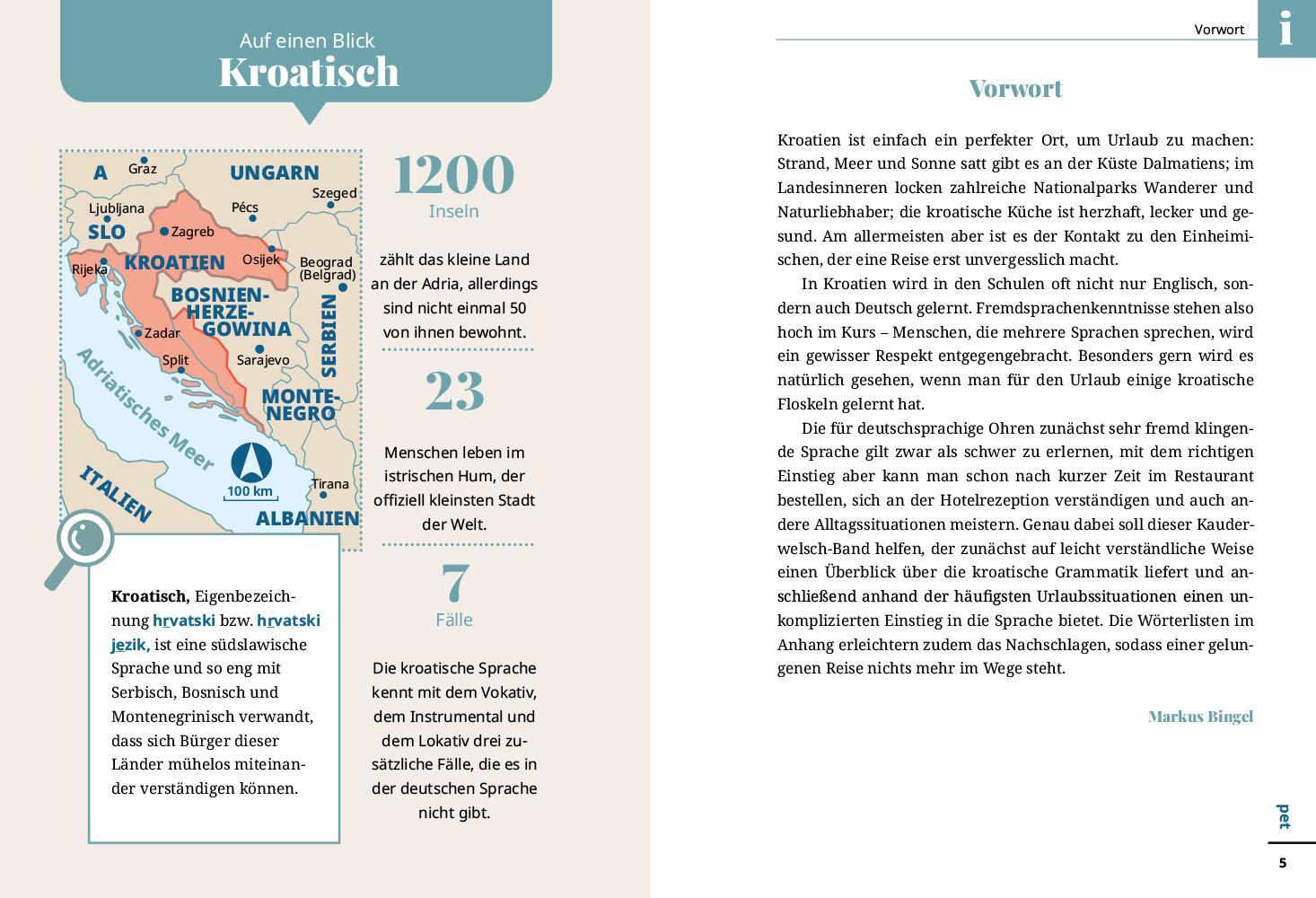 Bild: 9783831765911 | Reise Know-How Sprachführer Kroatisch - Wort für Wort | Markus Bingel