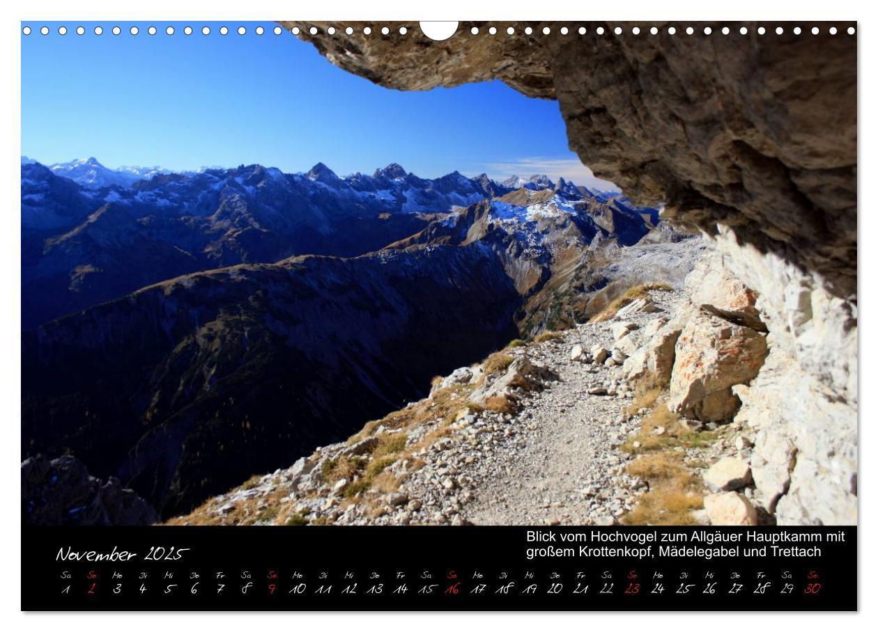 Bild: 9783435837892 | Allgäuer Bergblicke (Wandkalender 2025 DIN A3 quer), CALVENDO...