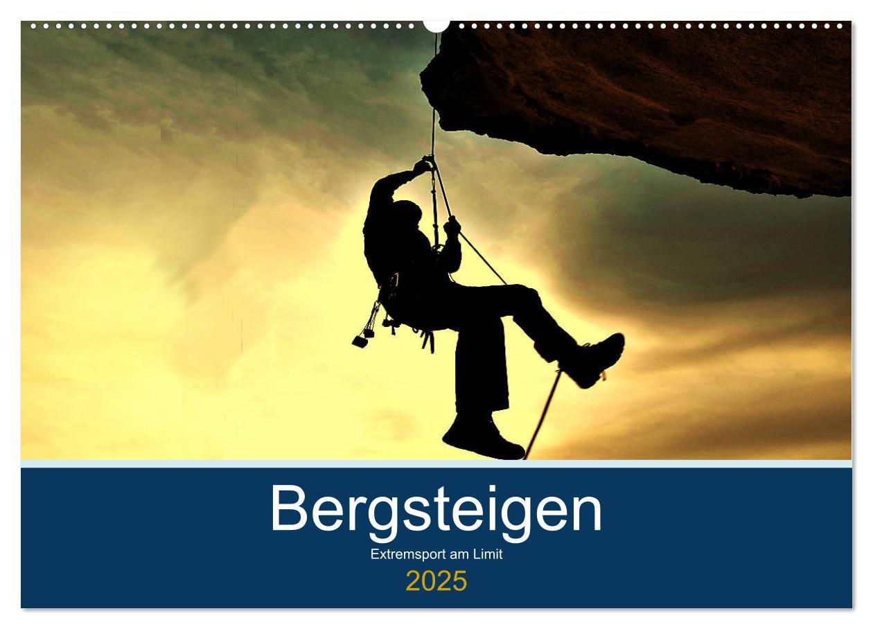 Cover: 9783435294091 | Bergsteigen - Extremsport am Limit (Wandkalender 2025 DIN A2 quer),...