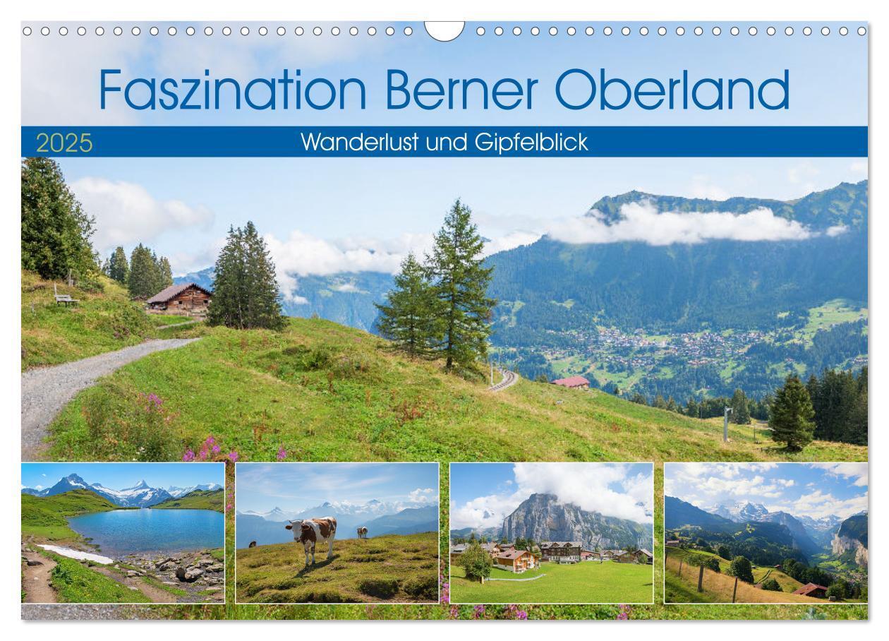 Cover: 9783383793189 | Faszination Berner Oberland - Wanderlust und Gipfelblick...