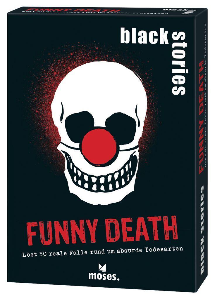 Cover: 4033477900517 | black stories Funny Death | Corinna Harder (u. a.) | Spiel | 50 S.