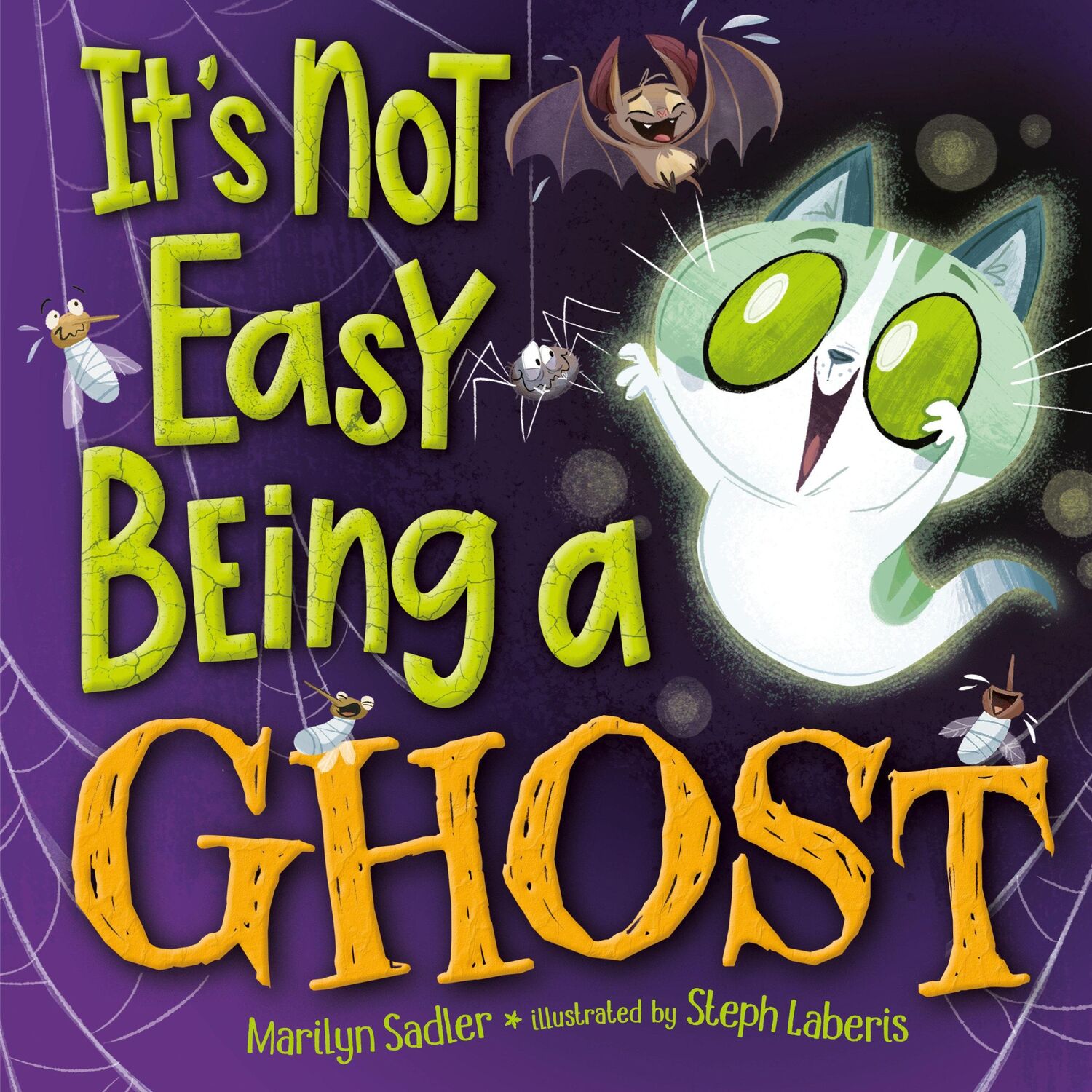 Cover: 9780593702901 | It's Not Easy Being A Ghost | A Halloween Book for Kids and Toddlers