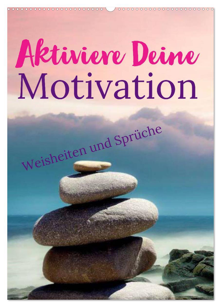 Cover: 9783435939633 | Aktiviere Deine Motivation Weisheiten und Sprüche (Wandkalender...