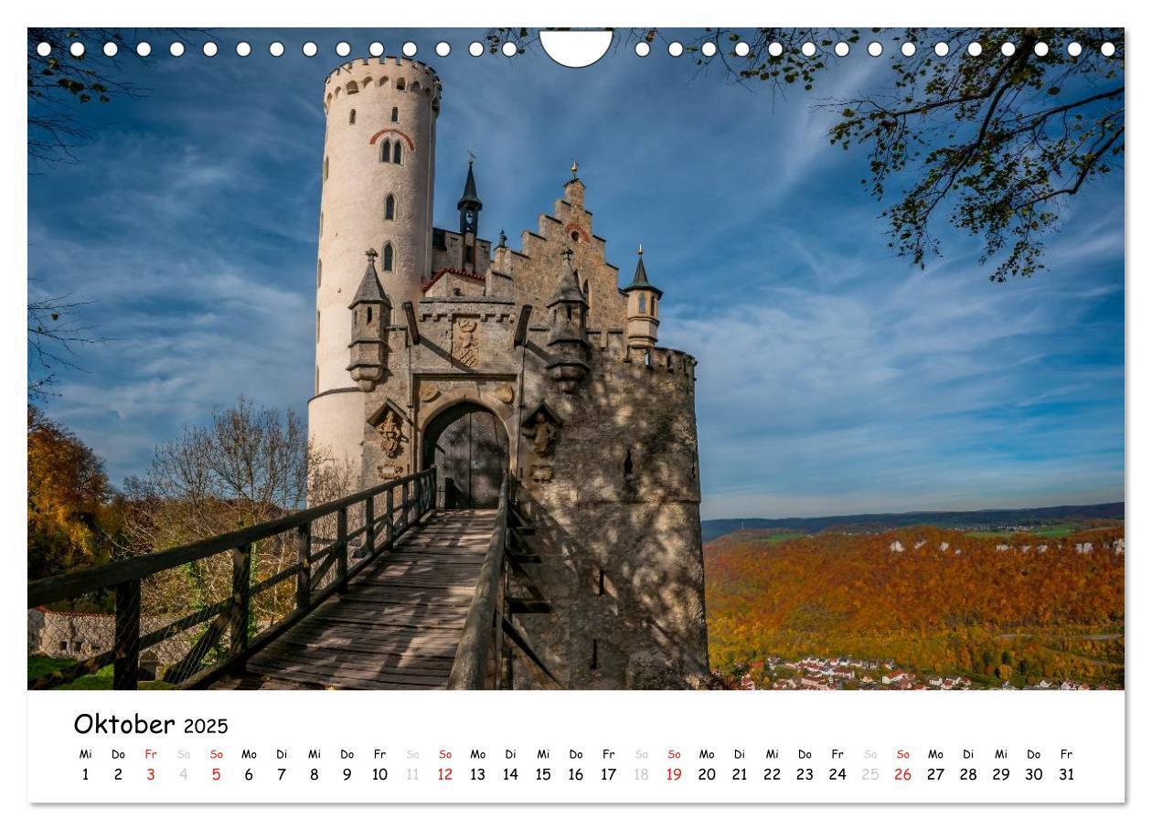 Bild: 9783435473229 | Schlösser und Gärten Süddeutschland (Wandkalender 2025 DIN A4...