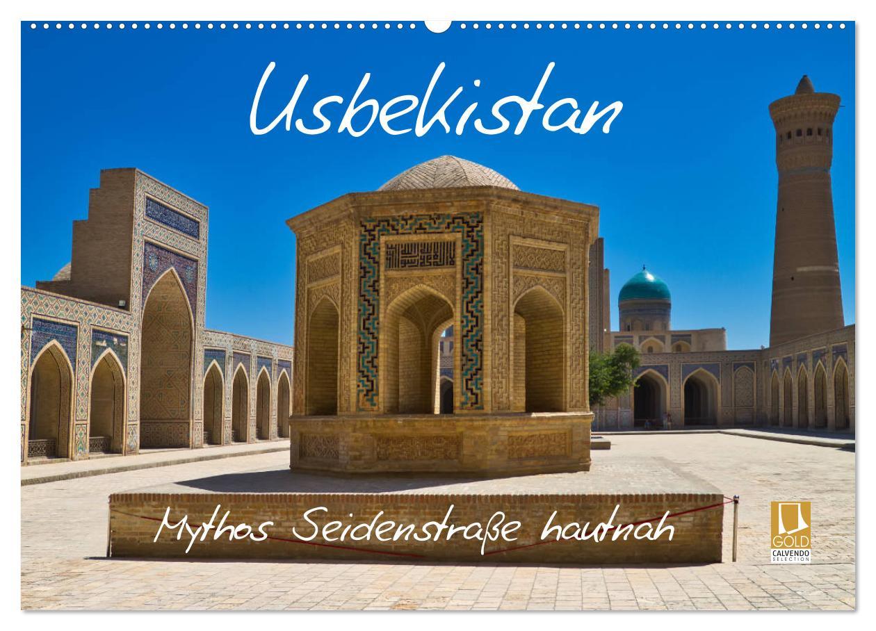 Cover: 9783435285266 | Usbekistan Mythos Seidenstraße hautnah (Wandkalender 2025 DIN A2...