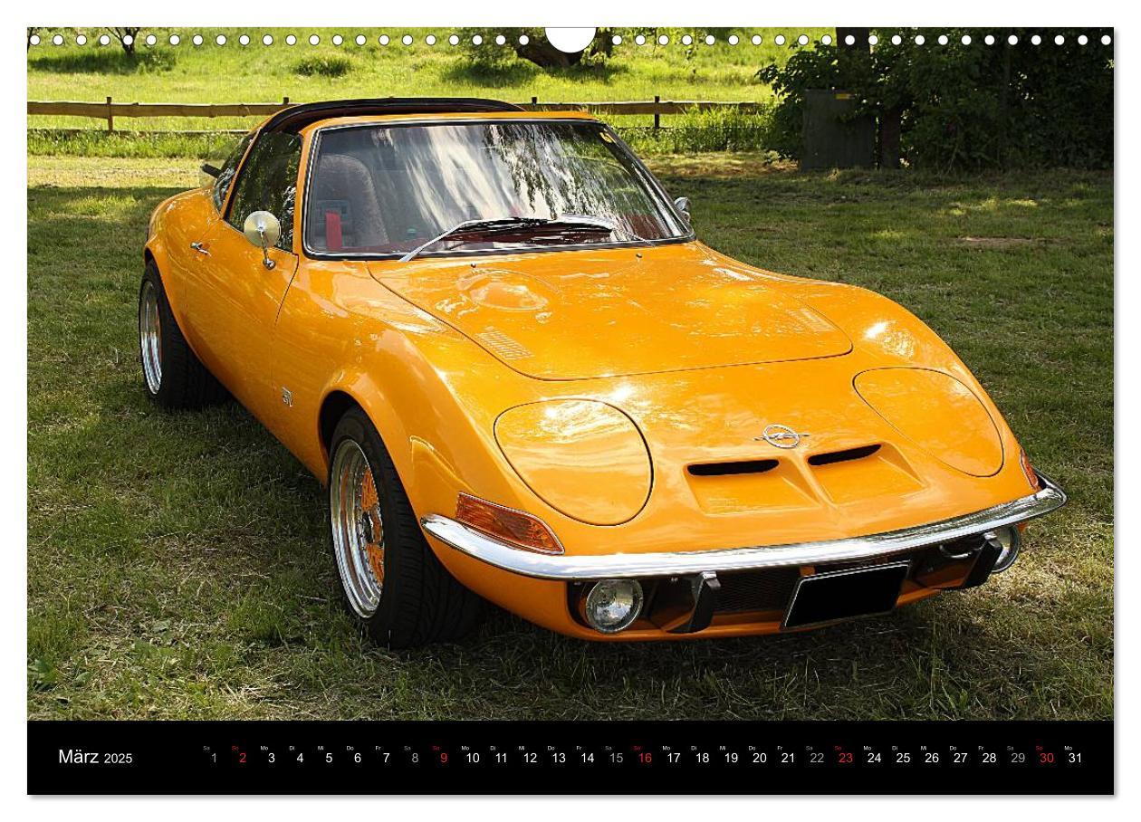 Bild: 9783435726639 | Opel GT Der Kalender (Wandkalender 2025 DIN A3 quer), CALVENDO...