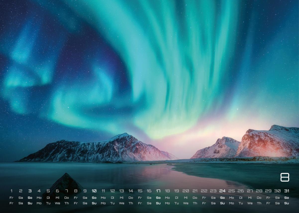 Bild: 9783986734268 | Polarlichter - grandiose Naturschauspiele - 2025 - Kalender DIN A3