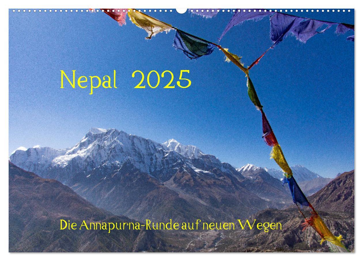 Cover: 9783435148738 | NEPAL - rund um die Annapurna (Wandkalender 2025 DIN A2 quer),...