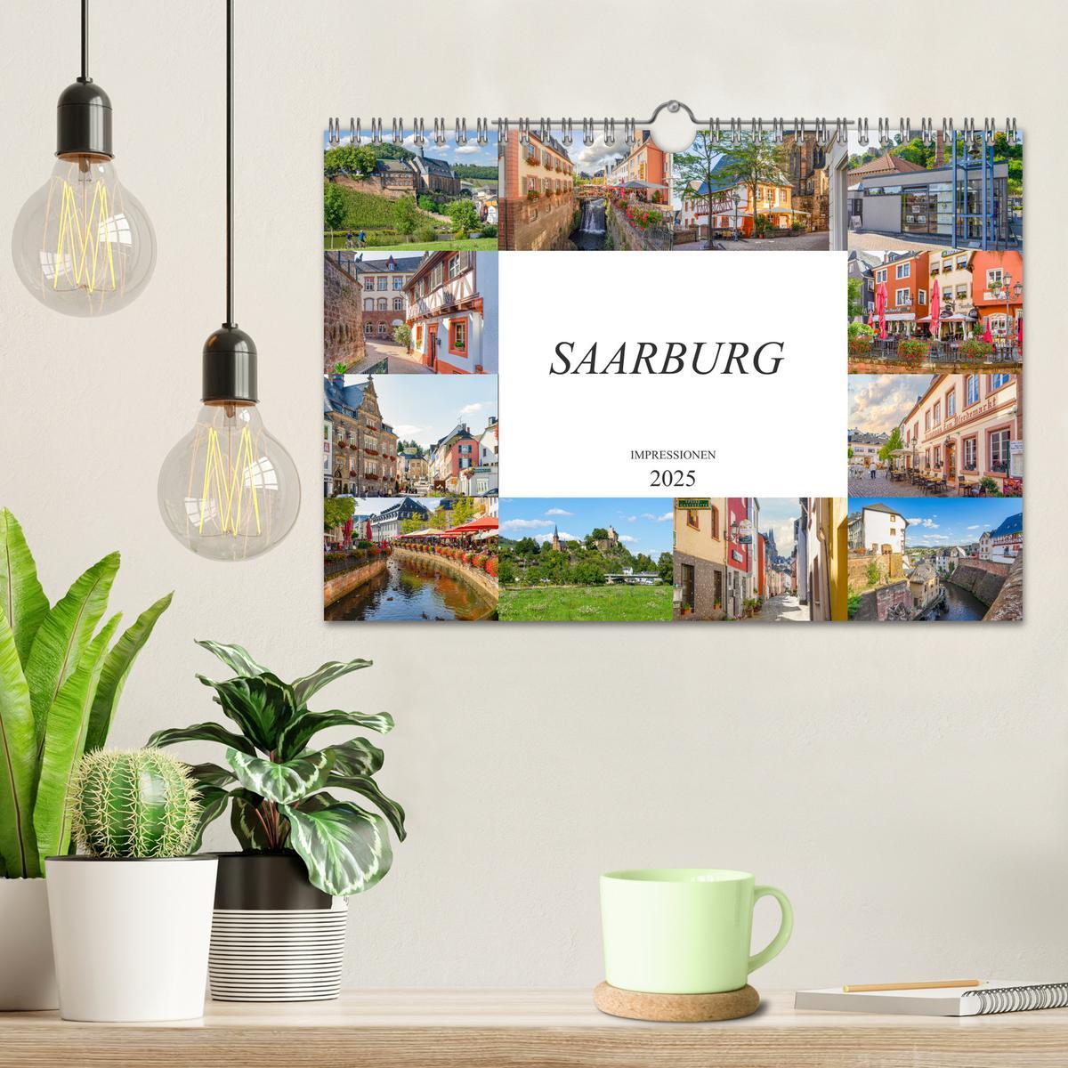 Bild: 9783435193561 | Saarburg Impressionen (Wandkalender 2025 DIN A4 quer), CALVENDO...