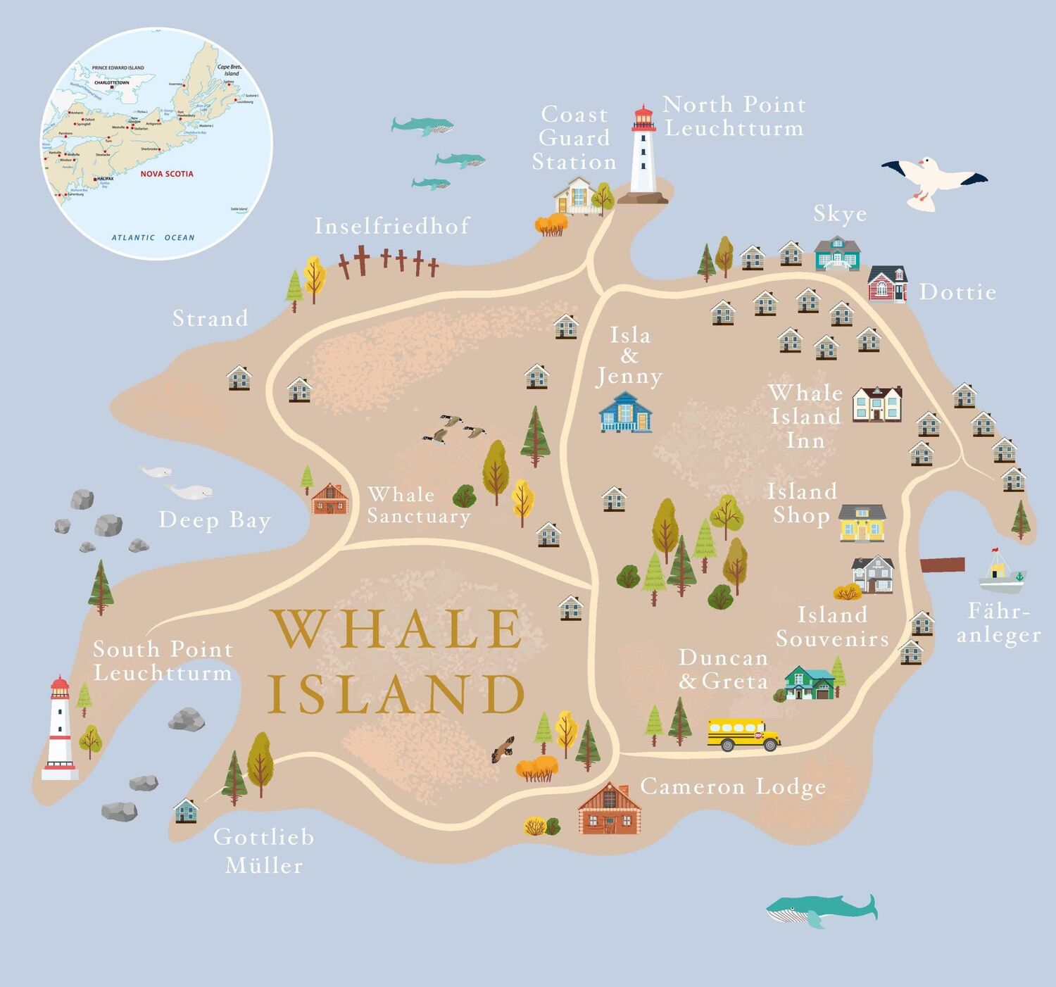 Bild: 9783453425705 | Neuanfang auf Whale Island | Roman | Miriam Covi | Taschenbuch | 2022