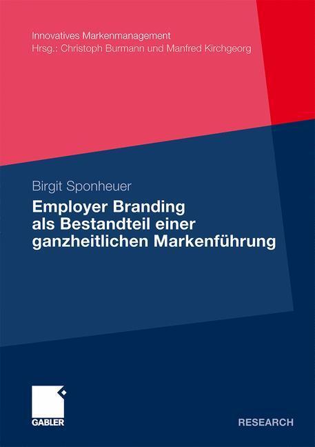 Cover: 9783834919229 | Employer Branding als Bestandteil einer ganzheitlichen Markenführung