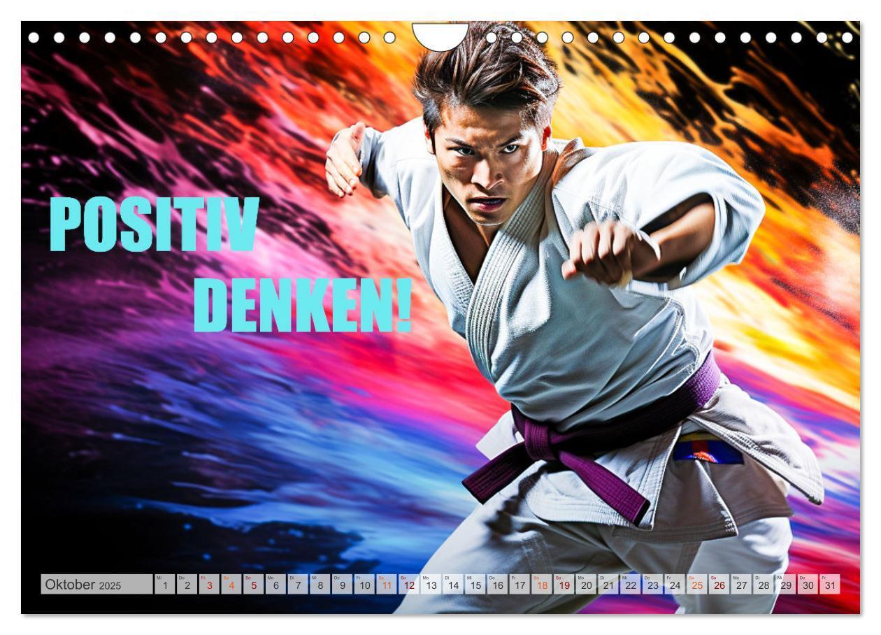 Bild: 9783383845895 | Judo und Motivation (Wandkalender 2025 DIN A4 quer), CALVENDO...