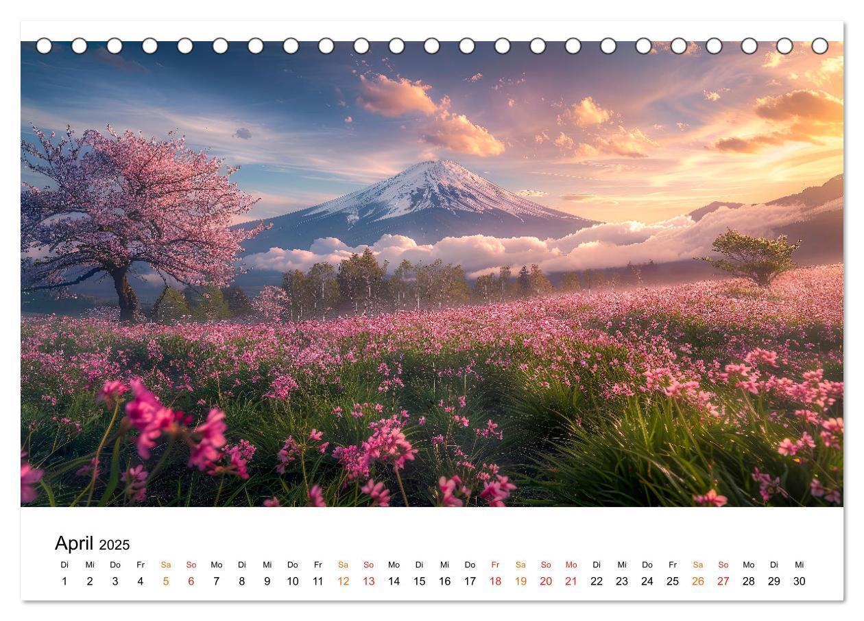 Bild: 9783457129609 | Natur im Jahr (Tischkalender 2025 DIN A5 quer), CALVENDO...