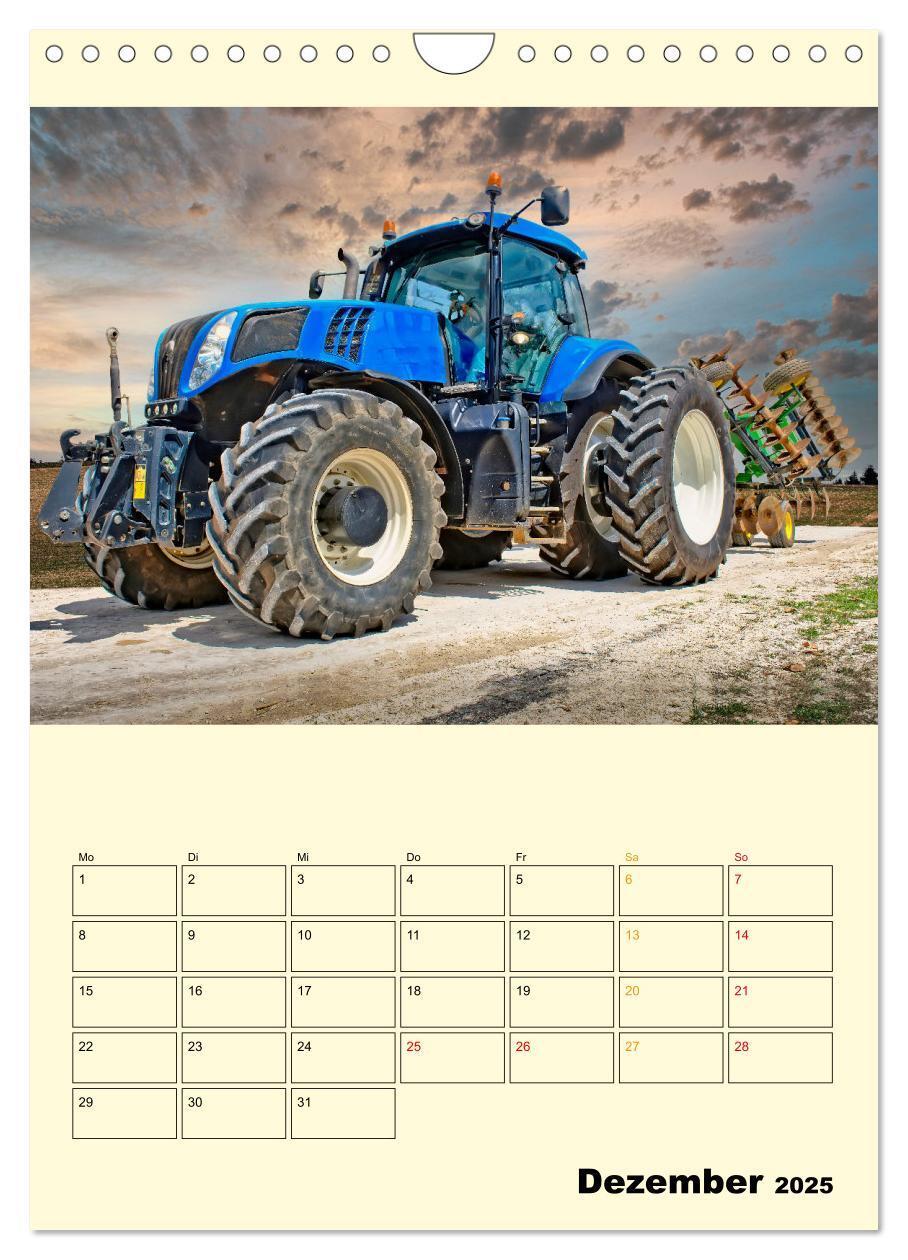 Bild: 9783435903757 | Traktor Giganten (Wandkalender 2025 DIN A4 hoch), CALVENDO...