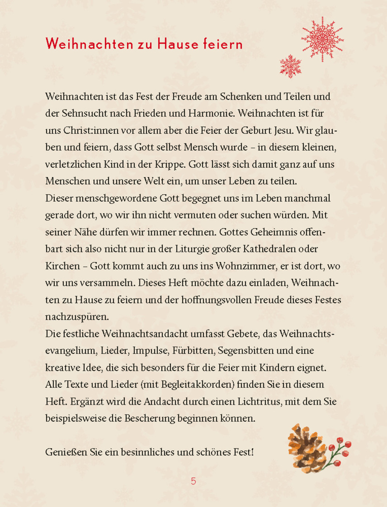 Bild: 9783460255470 | Weihnachten zu Hause feiern | Verlag Katholisches Bibelwerk | Buch